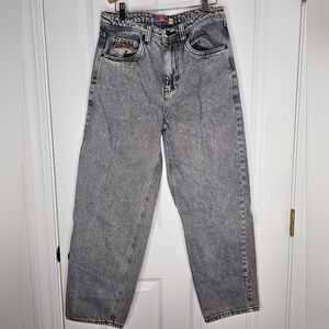 Relaxed Fit Gray Men’s Jeans - Unbranded